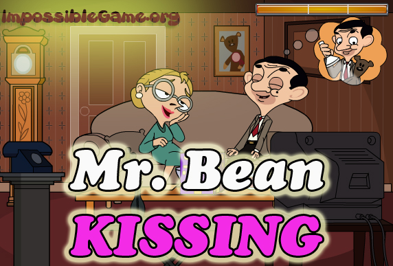 Mr. Bean Kissing